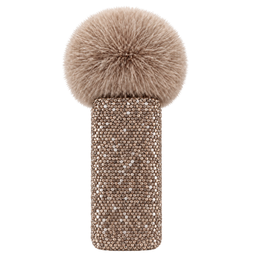 Sable crystal MoodiMic with a soft sable windscreen